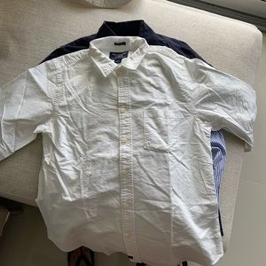 L Abercrombie white t shirt